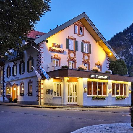 Akzent Hotel Turmwirt Оберамергау Екстериор снимка