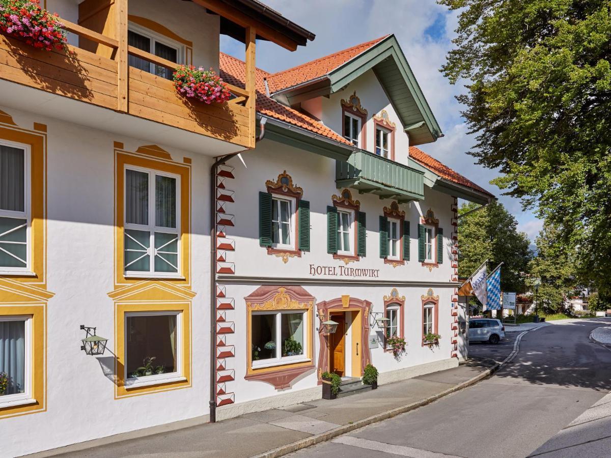 Akzent Hotel Turmwirt Оберамергау Екстериор снимка